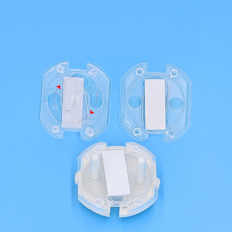 EU Power Socket Electrical Outlet Baby Kids Child Safety Guard Protection Anti Electric Shock Plugs Protector Rotate Cover