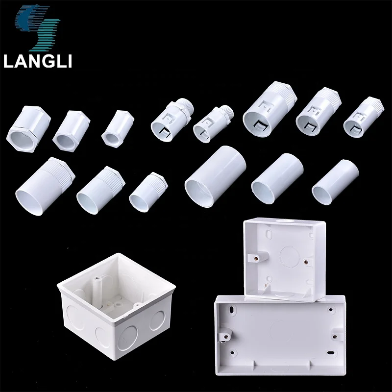 
Manufacturers Electrical Plastic Conduit Connector Elbow Cross Names Price Pvc Pipe Fitting 