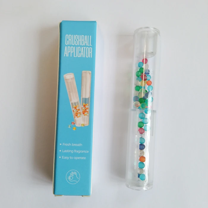 Hot sell 2023 menthol flavors cigarette capsule cigarette tube with pop