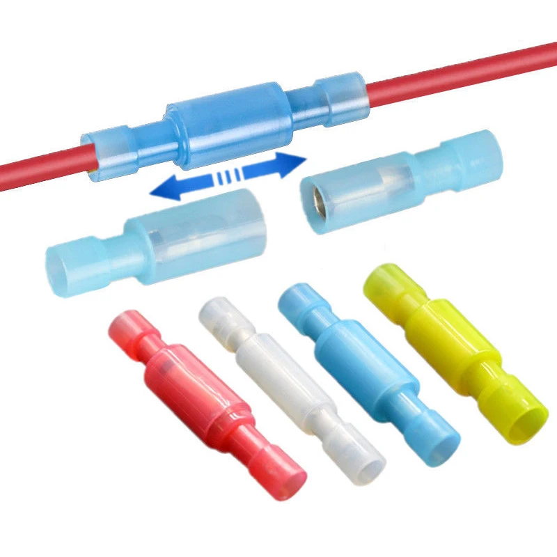 22-18AWG Red FLDNY Split Wire Quick Crimp Electrical Terminal Nylon Fully ulated Bullet good quality Connector