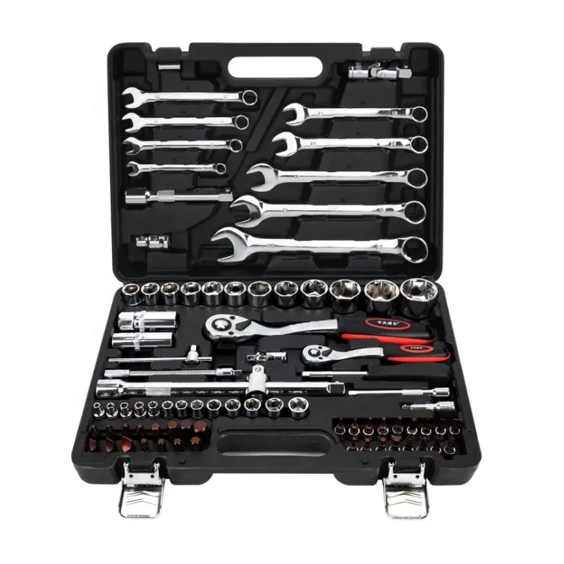 KAFUWELL SS3388A High Quality Hand Car Repair Tool Ratchet Handle Socket Wrench Tool Sets