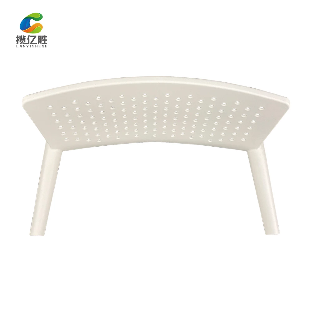 
custom white office chair cushion and backrest for bow chair 