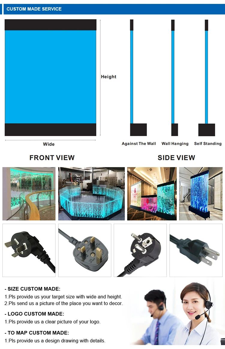 Front Desk Glow Furniture Acrylic Table Top LED Multi-color Bar Table Plastic RGB LED Light Modern Commercial Furniture