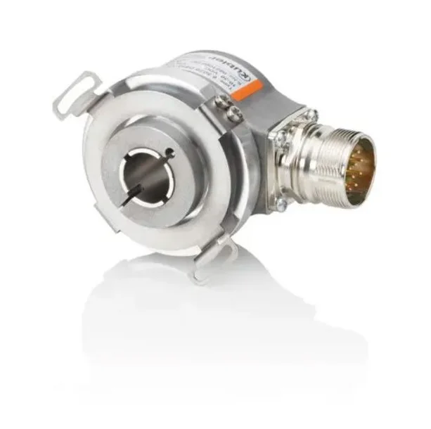 Brand New Kuebler 8.5020.3622.1024.P00A0 Encoder Incremental Fastening Arm 1/2 Inch Bore Push-Pull/5-30V M12 1024 PPR