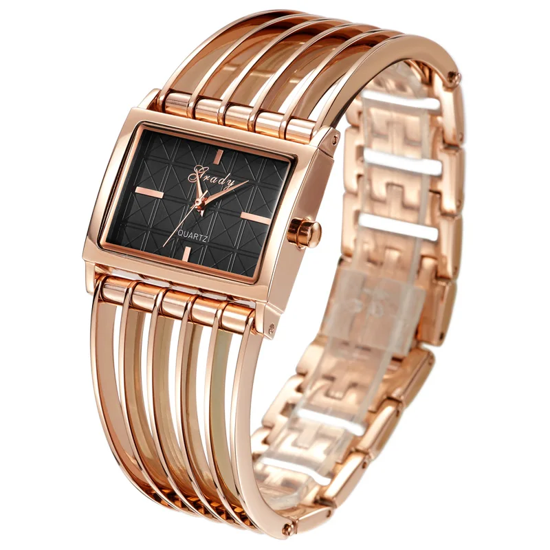 Ladies Watches Top Brand Quartz Stainless Steel Lover Watch Gift Set for Women Wrist