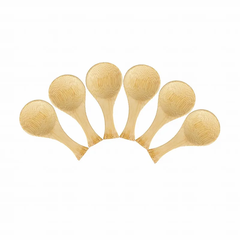 Factory Wholesale High Quality Tea Set Accessories Spice Rice Mini Coffee Tea Spoon Small Spoon Bamboo Tea Spoon