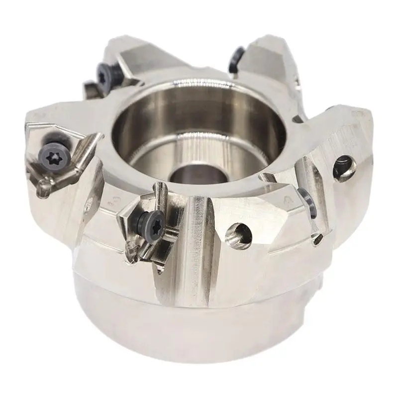 EXN03R CNC fast feed face milling cutter Double-sided CNC cutter head For LNMU0303 Inserts