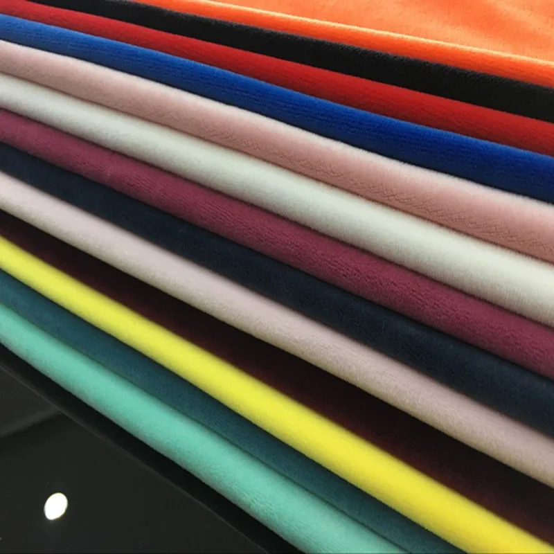 
Super soft 100% Dacron fleece Crystal velvet fabric, used for neck pillow, plush toys, bedding set 