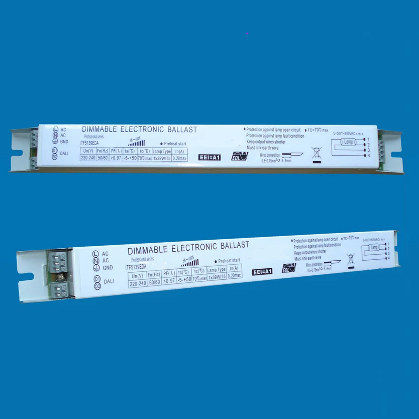 [PL plug lamp use] 0/1-10V dimmable electronic ballast 220V tow two models 13W 26W