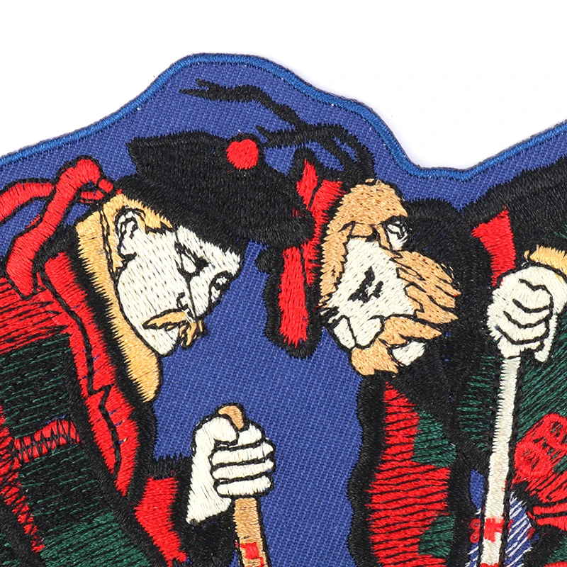 New Computer Embroidery Designs Clothing Patch Custom Self-adhesive Cheap Embroidery Patch