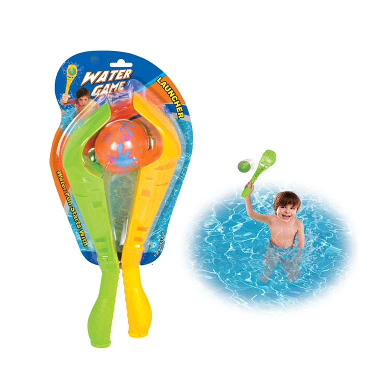Оптовая продажа Детская забавная игрушка воздушный шарик уличный водяной набор ракеток для игры в воду детей