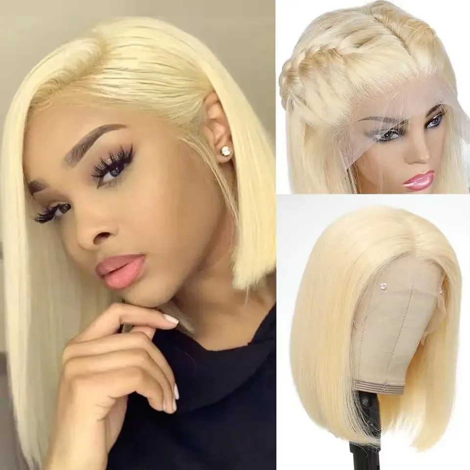 Лидер продаж Имбирно-оранжевый Боб wig13x4 кружевные фронтальные 10-30 дюймов прямые высокотемпературные синтетические парики для женщин