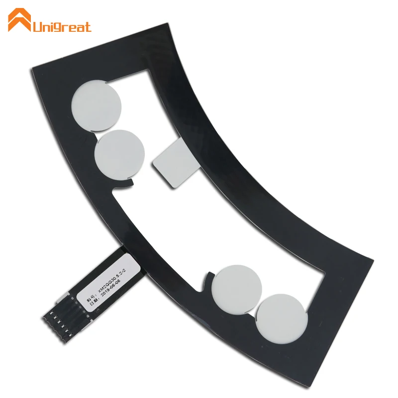 
For home appliances medical apparatus and instruments use Transparent capacitive touch panel switch 