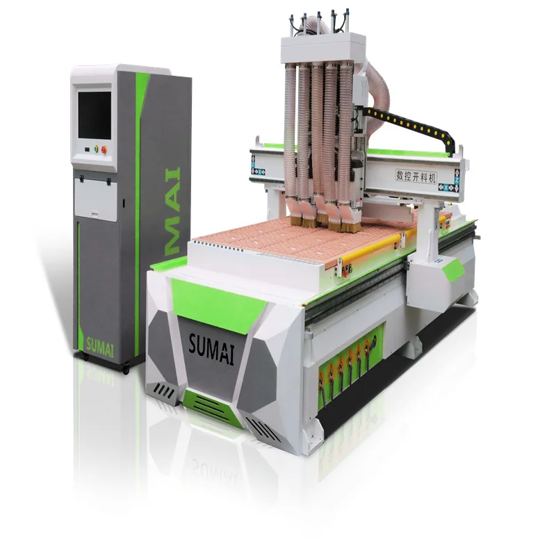 Автоматический режущий инструмент изменить УВД 1325 модель мебель панели 5 Ось фрезерный станок с ЧПУ резьба по дереву ЧПУ машины