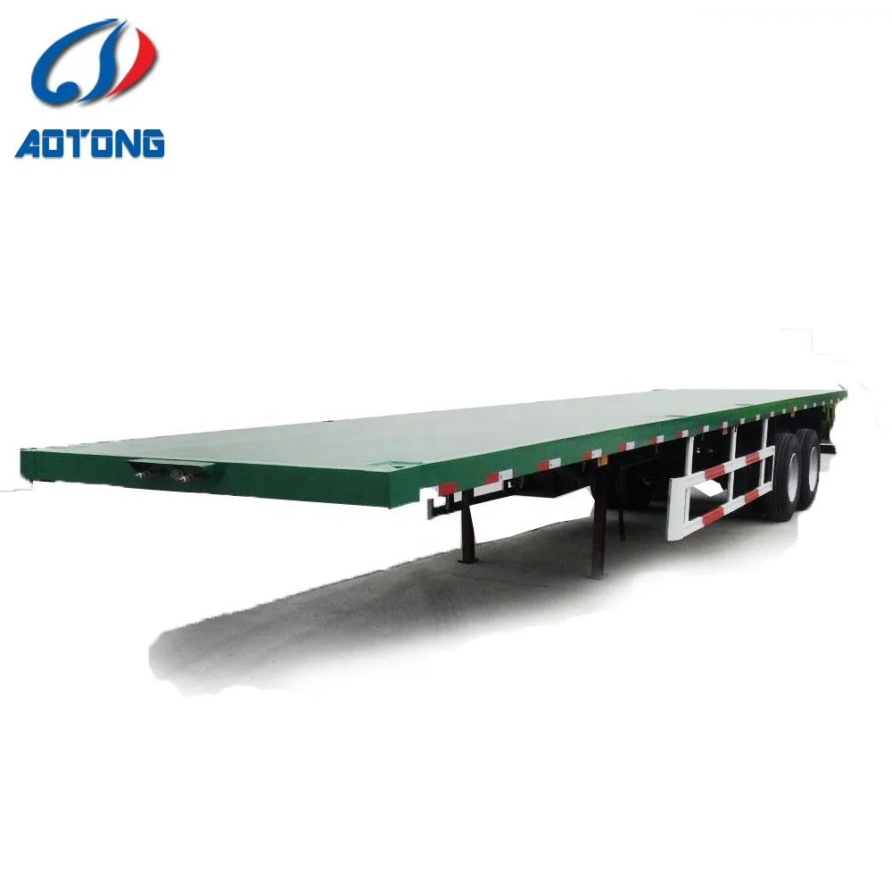 AOTONG TRAILER 3 axle 40ft бортовой полуприцеп/прицепы с контейнерным замком для продажи