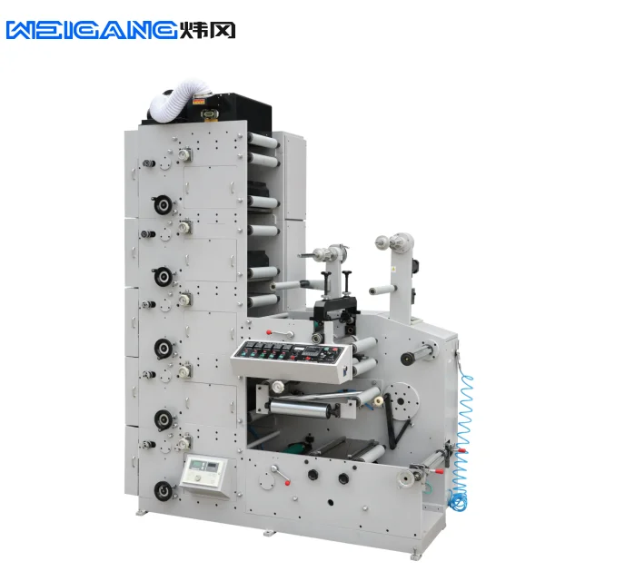 flexo printer machine 1-6 colors flexographic printer for sale