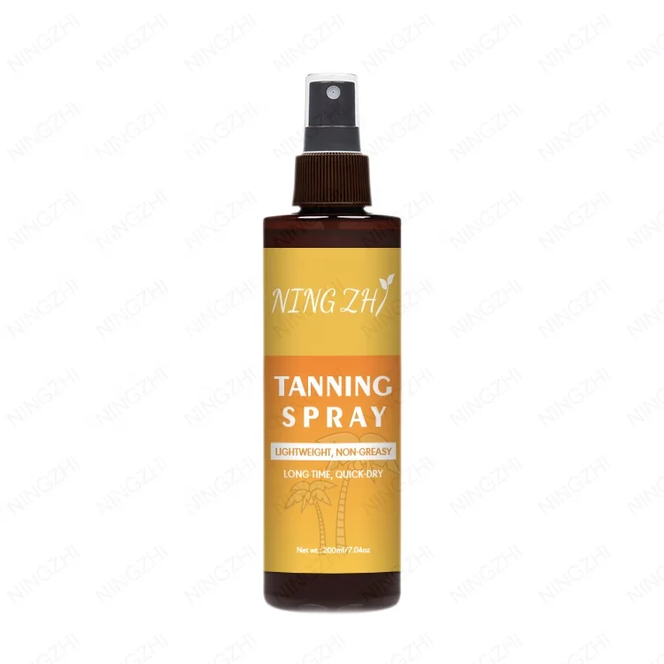OEM ODM hot selling home use water proof sunscreen spray spf bronzing sun tanning spray kit