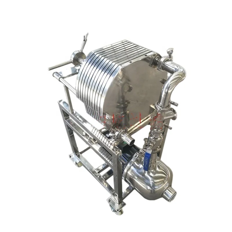 0.1-10 um Stainless Steel Plate Frame Multi-layer Filter for Sugar