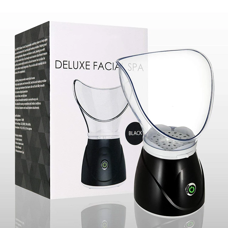 In stock Beauty Equipment Facesteam Blackhead Nose Steamer Portable Facial Sauna Steamer Face Steam Vaporiser Machine Steamer