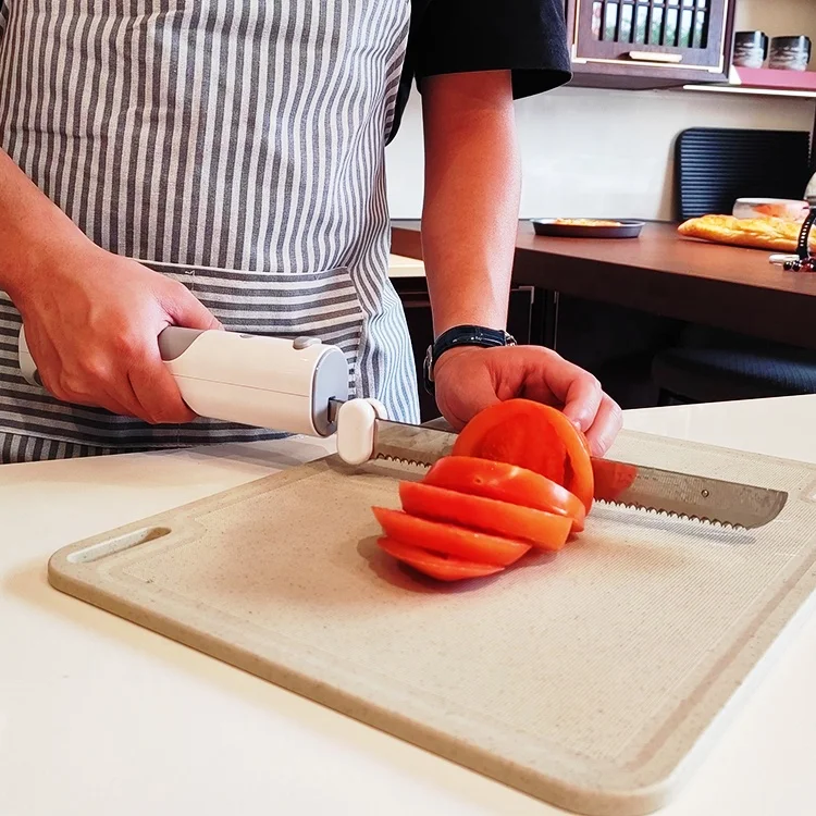 Chef Knife Stainless Steel Serrated Baked Toast  Cutter Bread Kitchen Knife