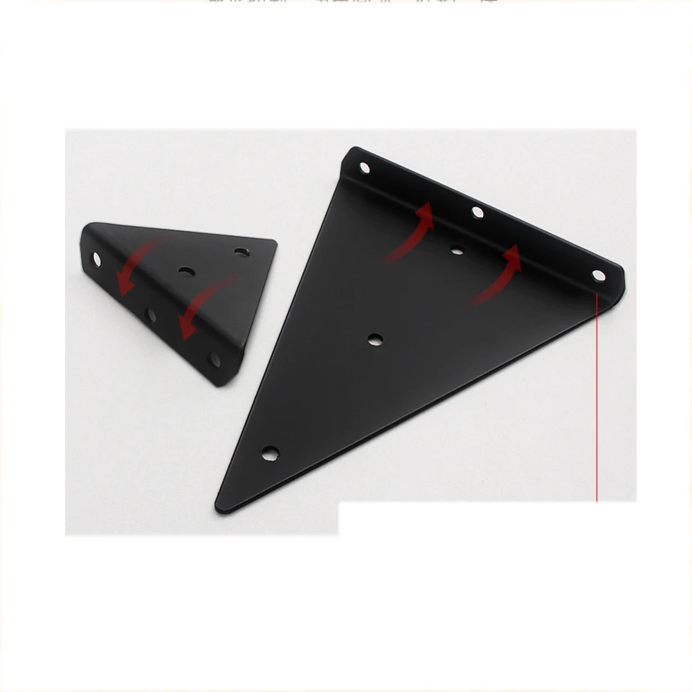 ZFYL MB-09  heavy duty furniture support bracket metal L shape metal connecting brackets flat steel angle bracket for pallet