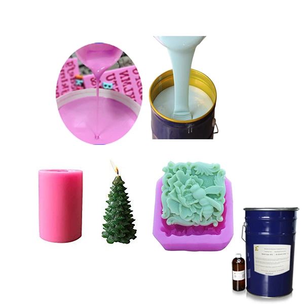 Жидкий силиконовый каучук для литья форм мыла от производителя