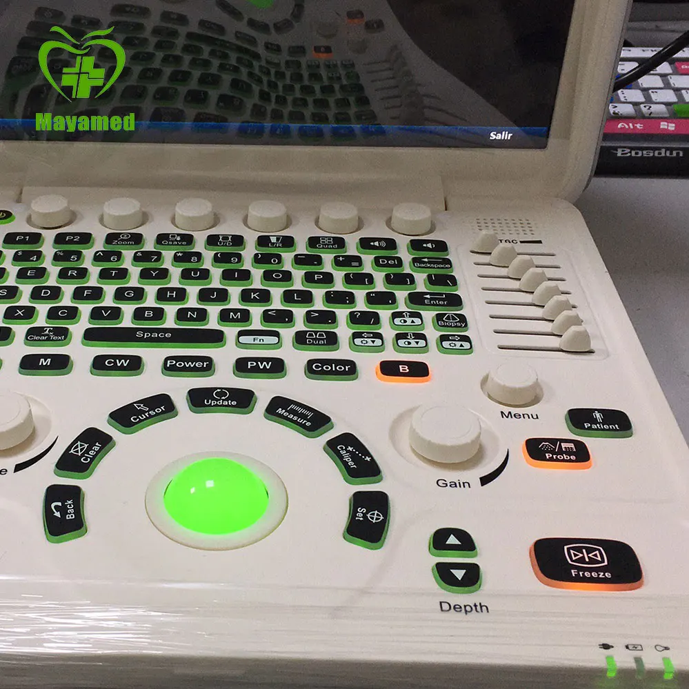 China Cheapest High Quality Pregnancy Portable Color Doppler Ultrasound Scanner, Medical 4D Portable Ultrasound Machine