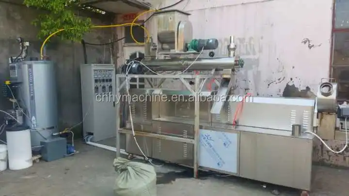 Thailand 180-200kg/h vacuum fish feed oil spray machine pond fish feed machinery