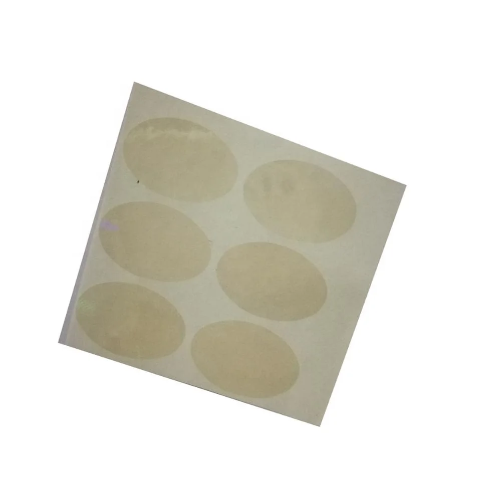 Transparent Holographic lamination laminated hologram overlay sticker for cards