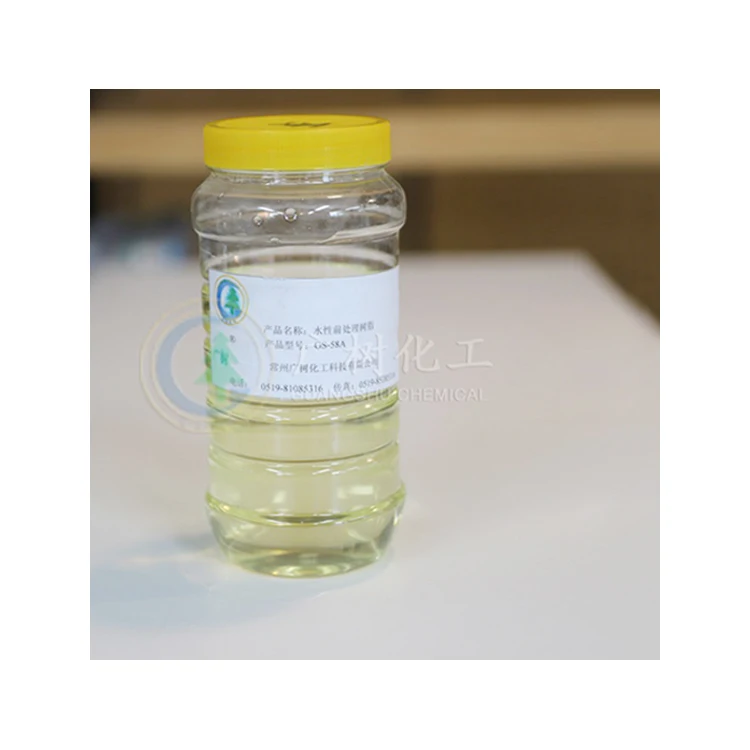 Best Quality Water based liquid acrylic resin for aqueous chrome-free passivation vitrified  GS-58