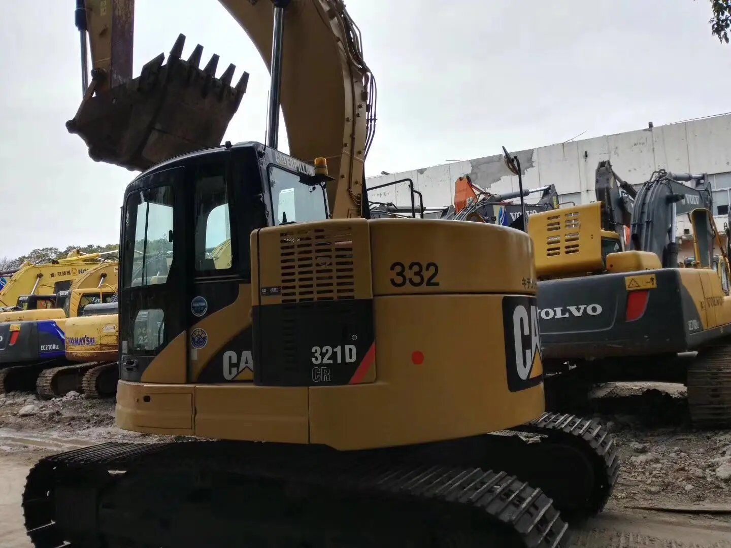 Used cat 321 excavator cat excavator 321D with good working condition