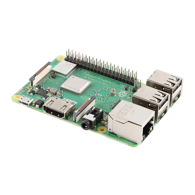 Raspberry Pi 3B+ 4-Core Development Board Python Kit Raspberry Pi 3B+ 64 bit 1.4GHz ARM Cortex-A53