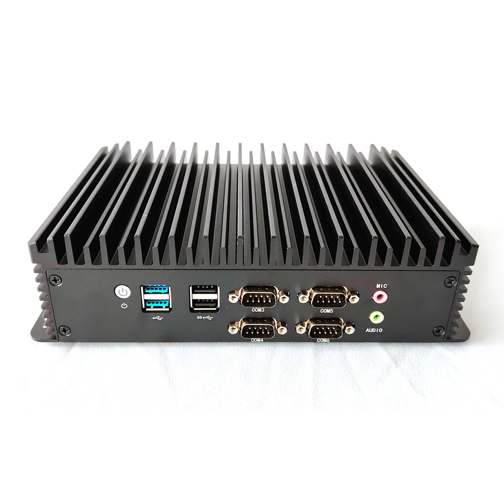 I7-1165G7 I7-1185G7 безвентиляторная система 11-го поколения 7*24 часа DDR4 dual Lan Com Dual HD Intel промышленный Мини Портативный ПК
