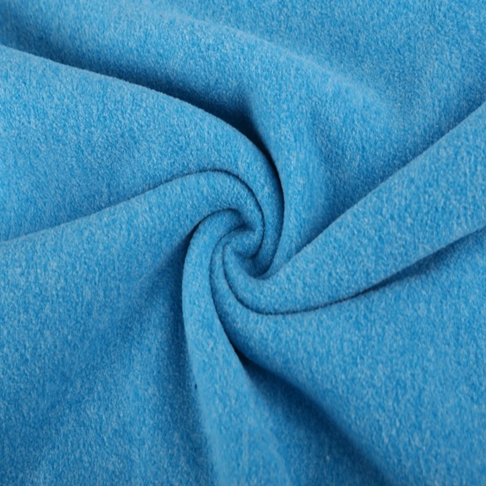Cheap price 100% polyester recycled new knit micro polar fleece fabric