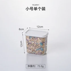 Kitchen Salt Organizer Grains Beans Storage Jar Cereal Plastic Containers For Food