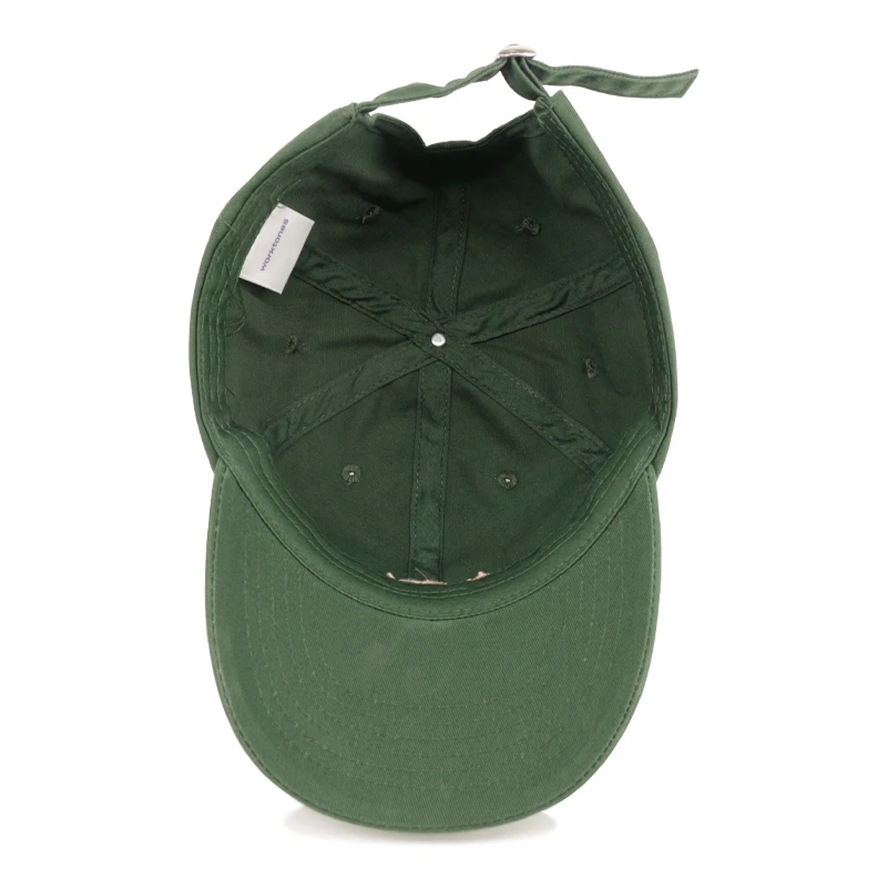 6 панельных неструктурированных шапок хлопковая бейсболка с индивидуальной вышивкой и