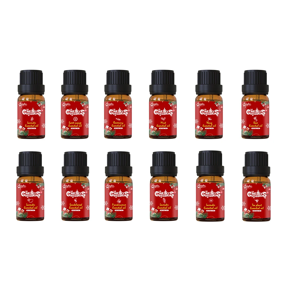 Best Selling OEM ODM Pure Plant Therapeutic Essential Oil Aroma Essential Oil Sets For Skin Christmas Gift