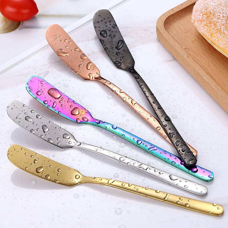 Factory Price 18/10 Stainless Steel Butter Knife Cheese Sauce Spreader