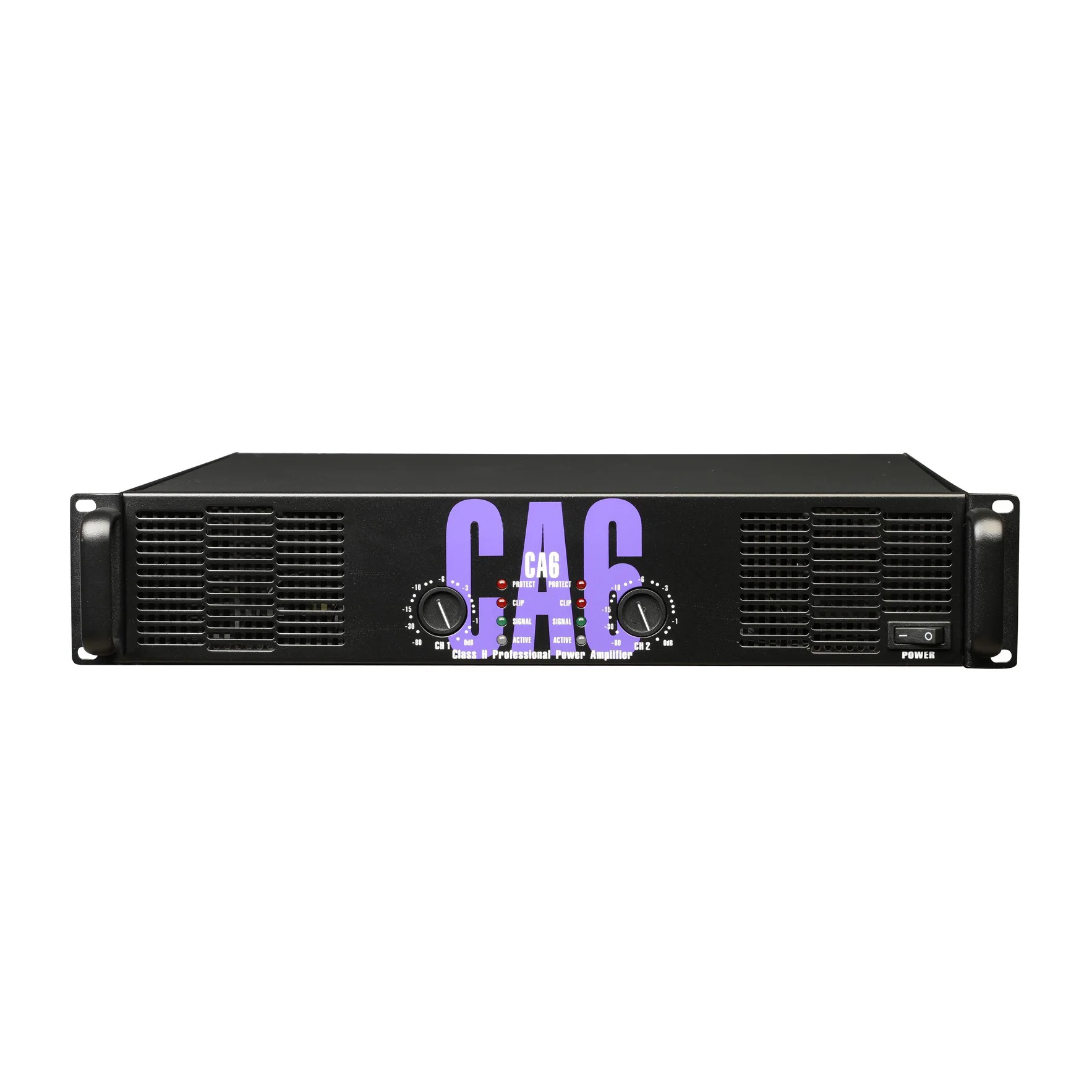 CA6 2 ch Class h Power Amplifier 1300w SoundStandard Crest Audio 1000w Power Amplifier Module For Stages