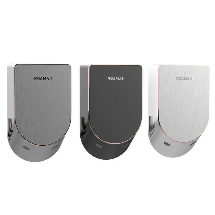Commercial Sensor  High Speed Hand Dryer with HEPA  Reminder Silver and White Customized Hand Dryer