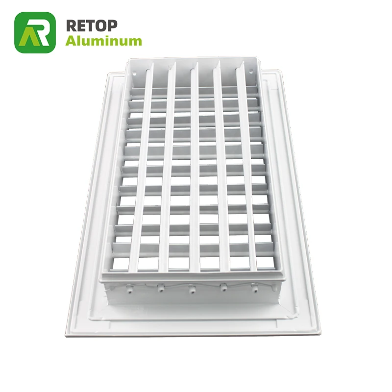 hvac system parts aluminum round floor vent grilles