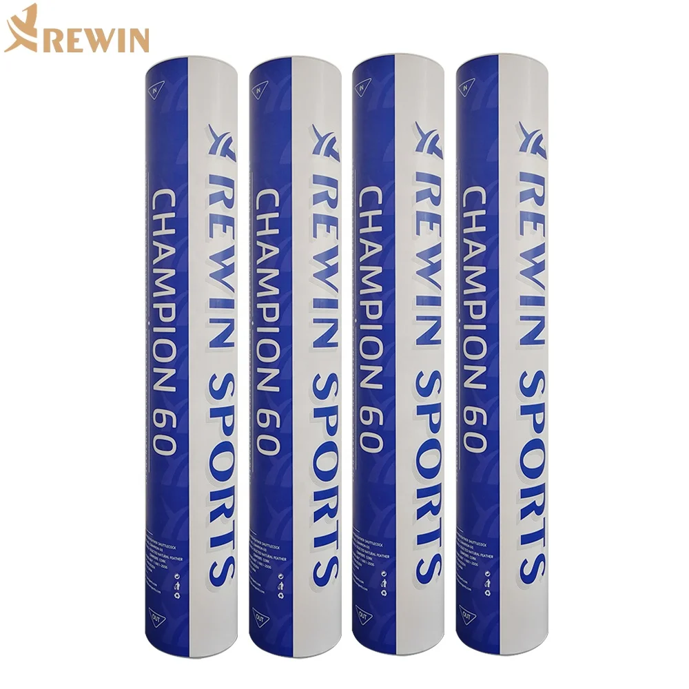 
Durable duck feather badminton shuttlecock CHAMPION 60 