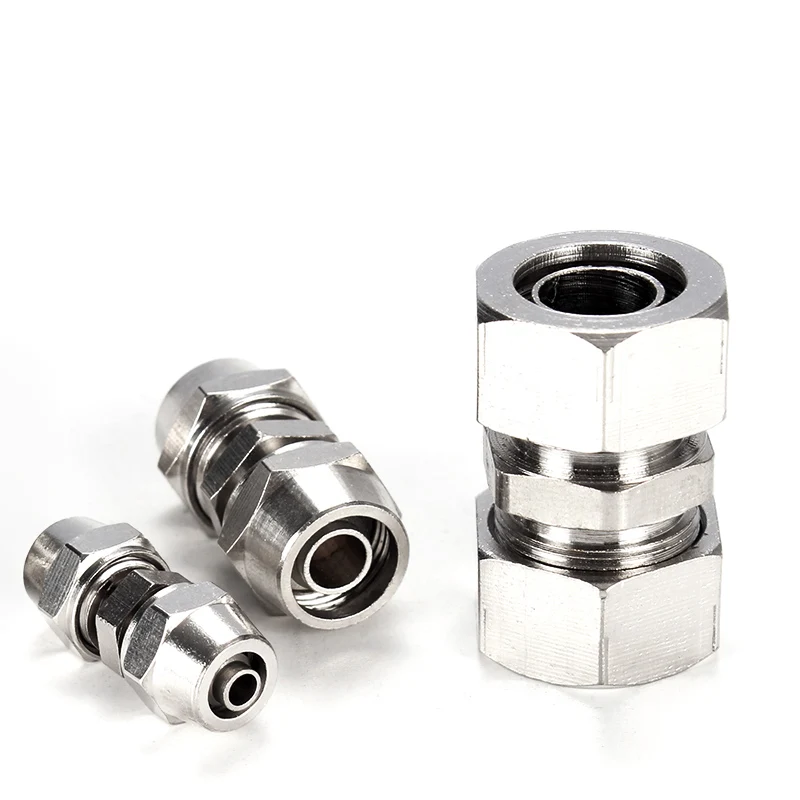 Быстрое нажатие на соединение прямой для быстрого подключения сжатого воздуха Пневматический шланг фитинг