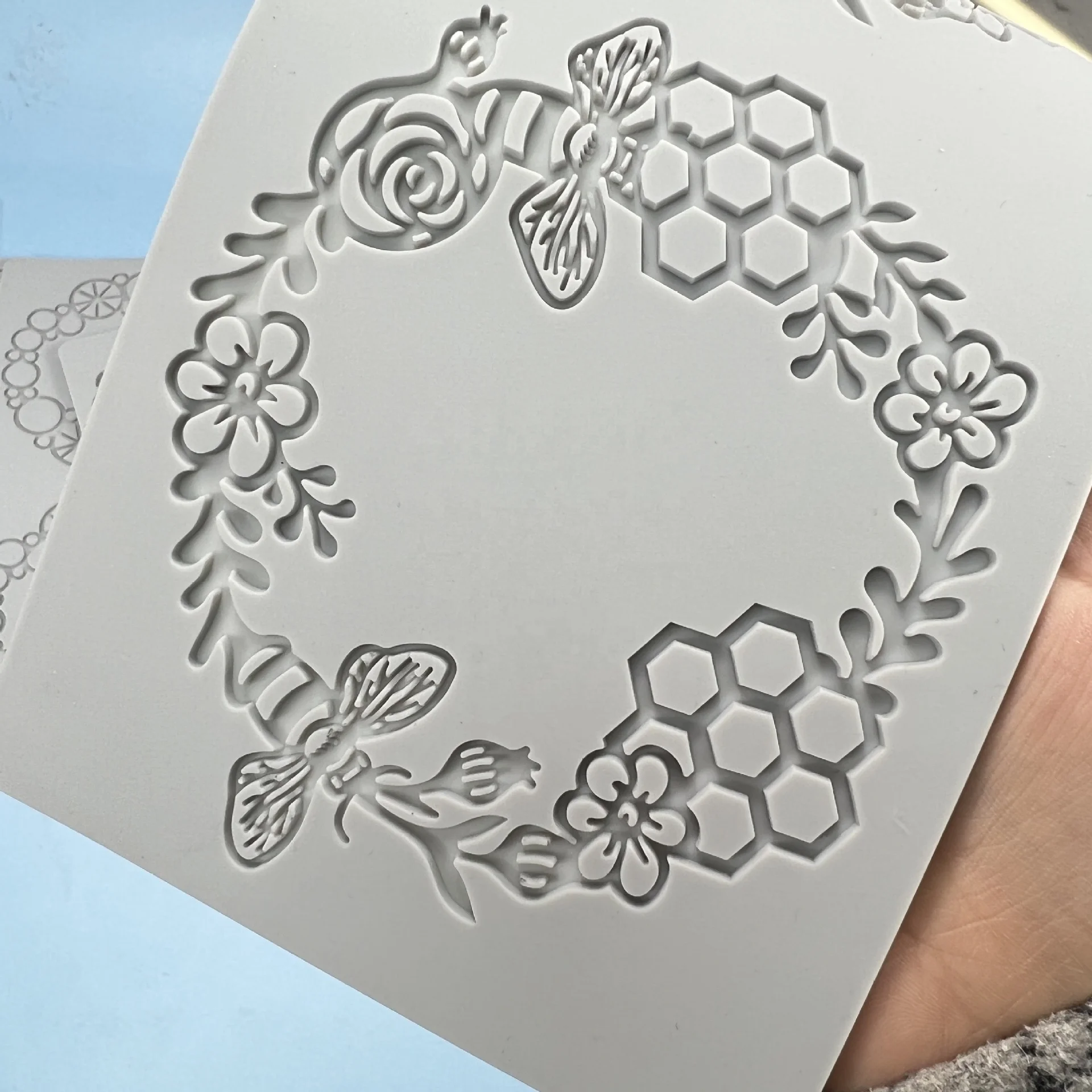 Silicone Icing Mats Coral Design Fondant For Cakes Moldes De Silicona Baking Mold Cake Pastry Tools Cake Decorating Lace Mats