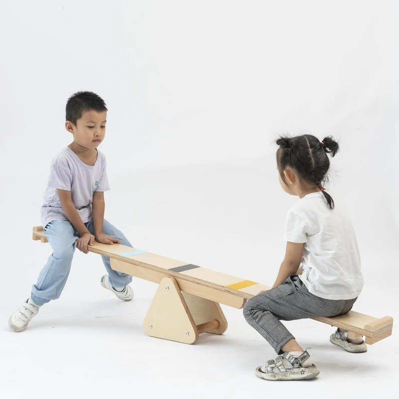  Детская крытая игровая площадка в комплекте seesaw игрушки для малышей грызунки балансировки
