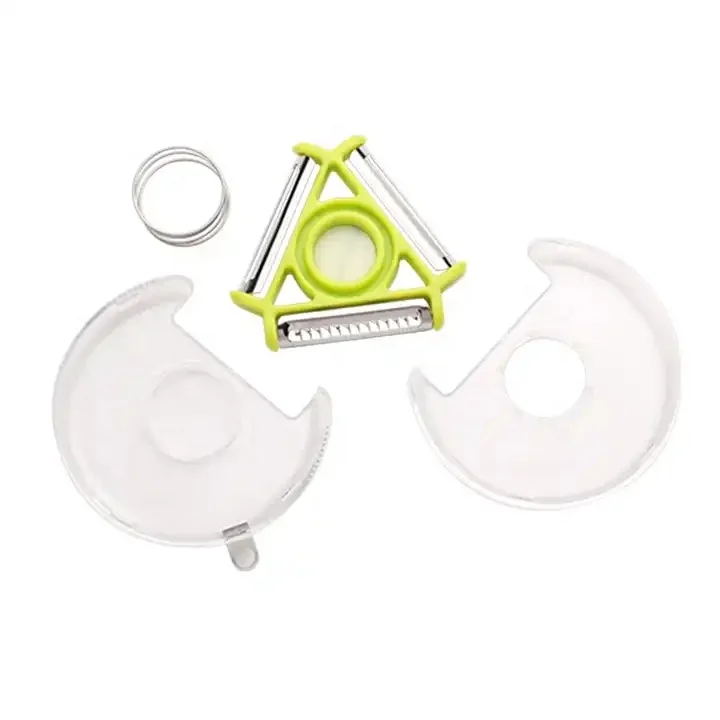 Kitchen 3 in 1 Multi-purpose Rotary Peeler Stainless Steel Potato Peeler Slicer Grater Fruit Peeler Vegetable Shredder