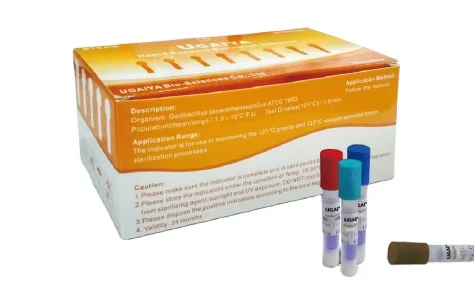 CE ISO 13485 approved Self contained within 20 minutes H2O2 plasma biological indicator