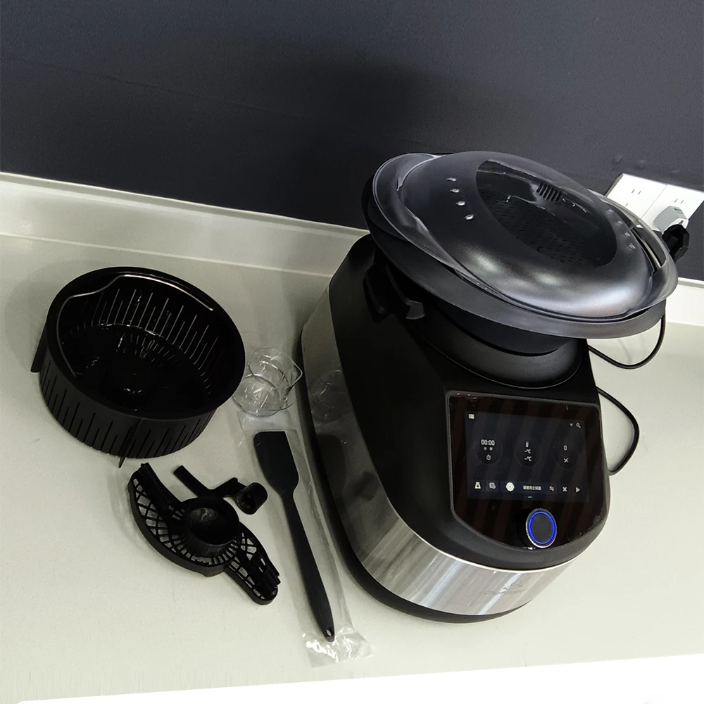 Kitchen Cooking Robot Fried Rice Machine Rotating Automatic Stir Fry Automat Rotate Robot Cooking Machine