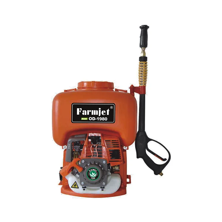Farmjet Hand-Held Spray Gun Agricultural Machinery Spray Pump Equipment Knapsack Gasoline Engine Power Sprayer