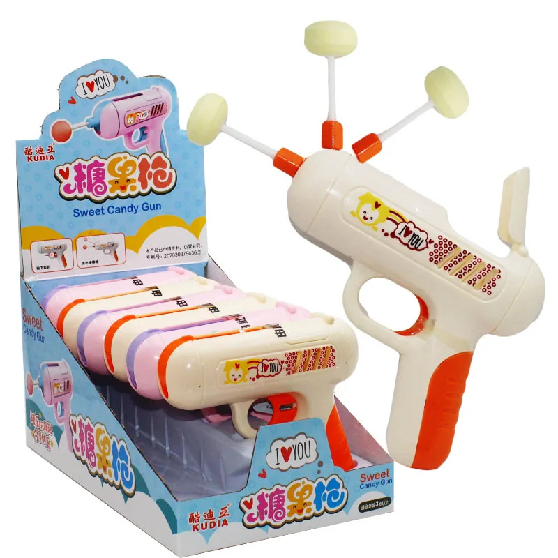HY Toys send children candy grab toy Tiktok the same network red fire bullets lollipop collection gifts